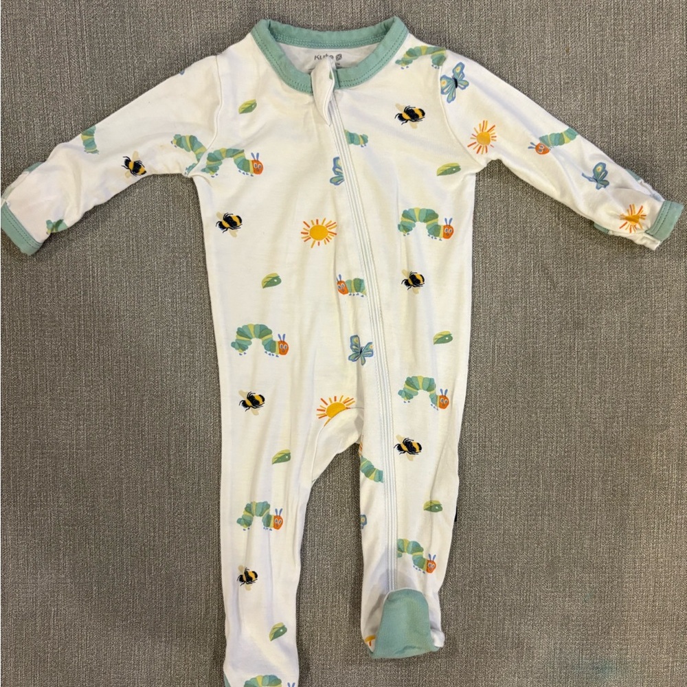 Kyte Baby NB Eric Carle’s The Very Hungry Caterpillar Footie
